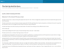 Tablet Screenshot of getupandgoguru.com